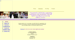 Desktop Screenshot of creativeopts.org